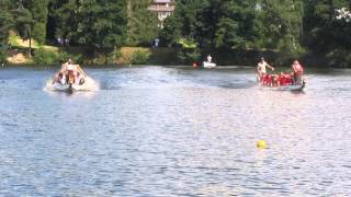 preview picture of video 'Dachenboot Rennen Litschau 2014 - Finallauf'