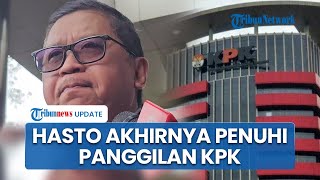 Hasto Kristiyanto Penuhi Panggilan Penyidik KPK, Siap Lahir Batin Jika Langsung Ditahan