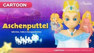 Aschenputtel ( Cinderella ) Gute Nacht Geschichte | Märchen für Kinder | Animation HD auf Deutsch