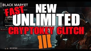 Black Ops 3 New Unlimited Cryptokey Glitch (How to get Cryptokeys Fast)