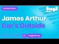James Arthur Car S Outside Karaoke Piano