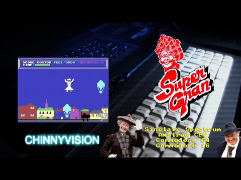 ChinnyVision - Ep 353 - Super Gran - Spectrum, Amstrad CPC, Commodore 64, Commodore 16
