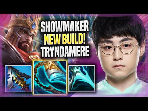SHOWMAKER TRIES TRYNDAMERE WITH NEW BUILD! - DK ShowMaker Plays Tryndamere MID vs Renekton!