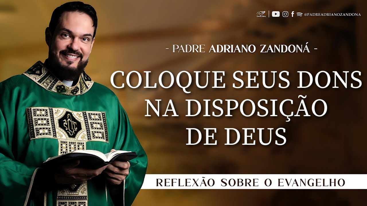 Homilia Diária | Liturgia de Hoje |Palavra do Dia - Padre Adriano Zandoná