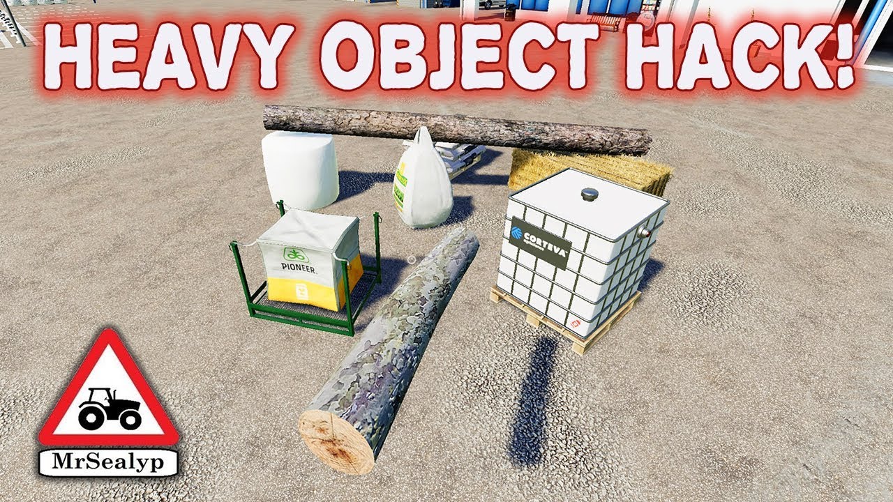HEAVY OBJECT HACK Farming Simulator 19 PS4 (Tips and Tricks).