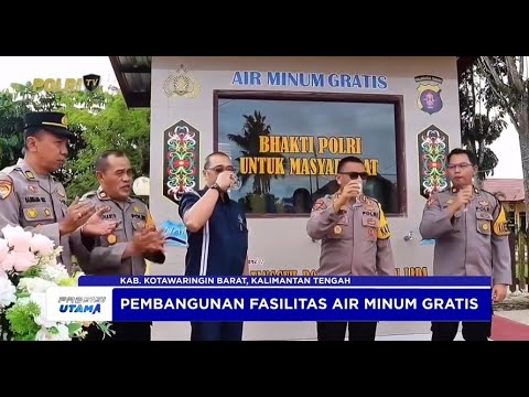 POLRES KOTAWARINGIN BARAT INOVASI AIR MINUM GRATIS