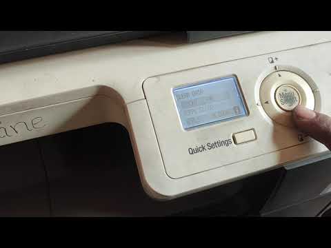HOW TO CLEAR COUNTER / MANTENCE CALL M2 ON KONICA MINOLTA 164 / 165 / 165e #konicaminolta
