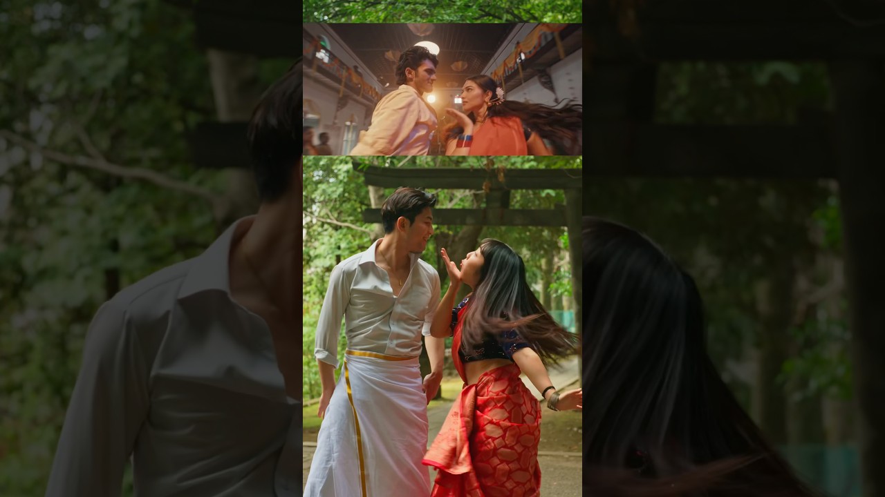 #PavazhaMalli ✨#abhyankkar x #shrutzhaasan Love from Japan♫💃🕺 @mayojapan @kaketakujapan