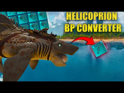 Helicoprion  how to tame the BP MAKER , its op | ARK ASCENDED