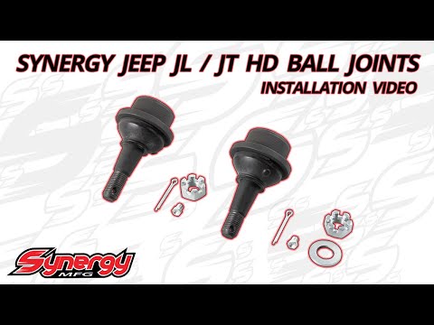 Synergy Jeep JL/JT HD Ball Joint Installation Video