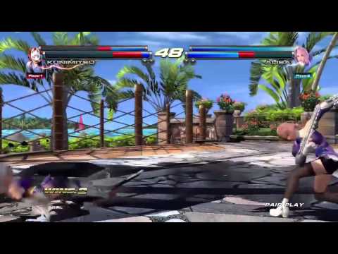 Tekken TT2: Unknown & Kunimitsu Vs  Alisa & Law Pt.3
