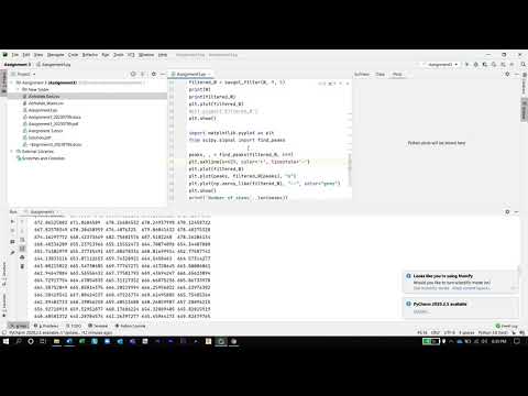 Step Counter Python Program Explanation