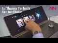Lufthansa Technik Unveils Smart Aircraft Tray Table With Touchscreen Tech AIN