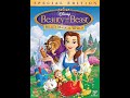 Beauty And The Beast Belle S Magical World 1998 DVD Opening