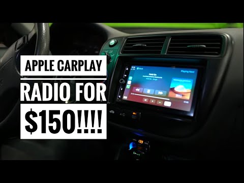 Budget Apple CarPlay Radio for $150!!!!!