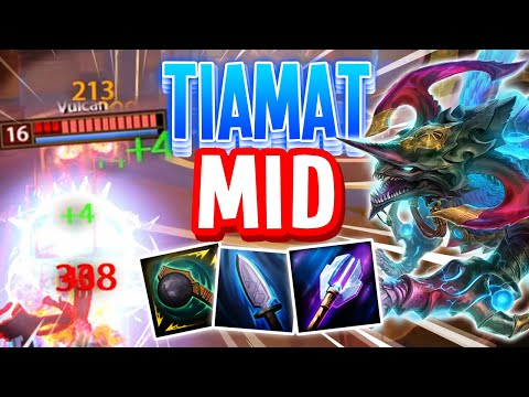 This is the BEST TIAMAT MID BUILD in ALL OF SMITE?