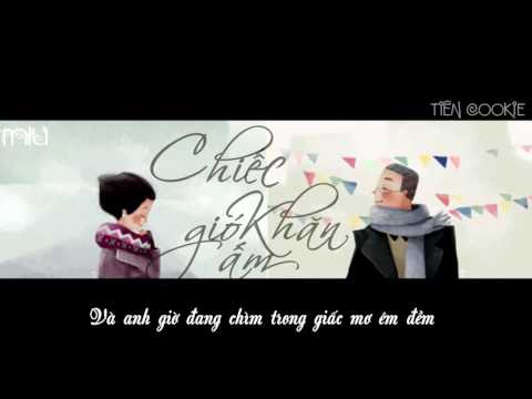 Chiếc khăn gió ấm || Video Lyrics || Tiên Cookie Cover