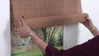 Cordless Solstice Vinyl Roll-Up Blind