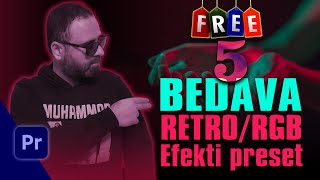 RETRO/RGB EFEKTLERİ | Bedava Preset | Premiere Pro Dersleri