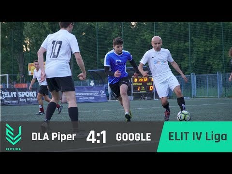 DLA Piper 4:1 GOOGLE - ELIT IV Liga [WIOSNA 2018]