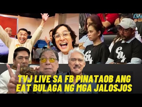 TVJ LIVE sa Facebook PINABAGSAK ang Eat Bulaga ng mga JALOSJOS sa GMA7 June 14, 2023 Panoorin