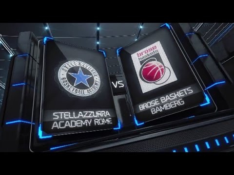 Adidas NGT - Gruppo A 1^ - Stella Azzurra Academy Roma VS Brose Bamberg - Fanner Basket