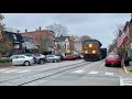 Biggest STREET RUNNING TRAIN Ever With 152 Cars 2 DPUs CSX Heritage Unit Street Running Kentucky
