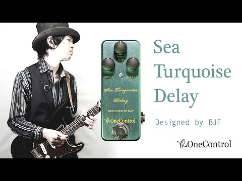 One Control BJF Series Sea Turquoise Delay Pedal image 6