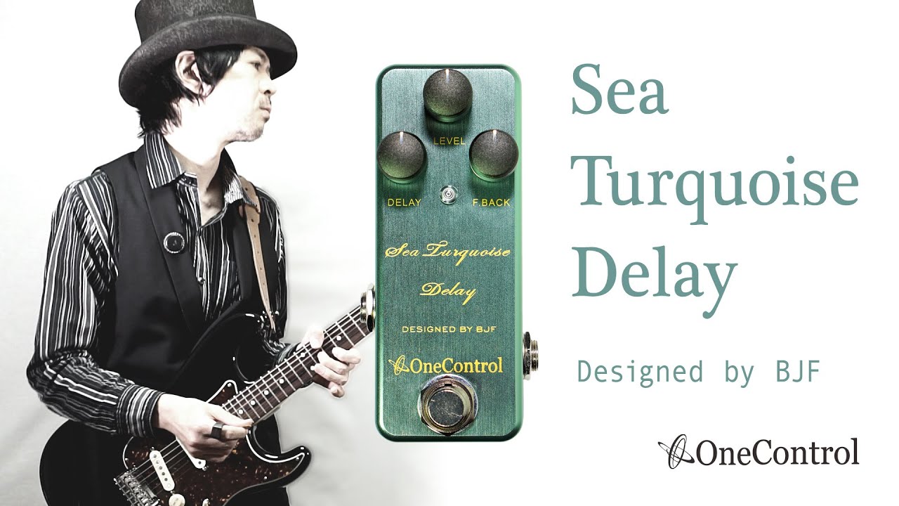 One Control BJF Sea Turquoise Delay Pedal