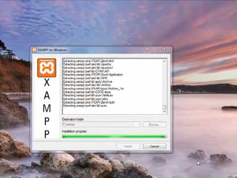 comment installer xampp sur windows 7