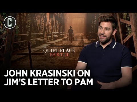 John Krasinski Reacts to Jenna Fischer’s Revelation about the Jim/Pam Note from The Office