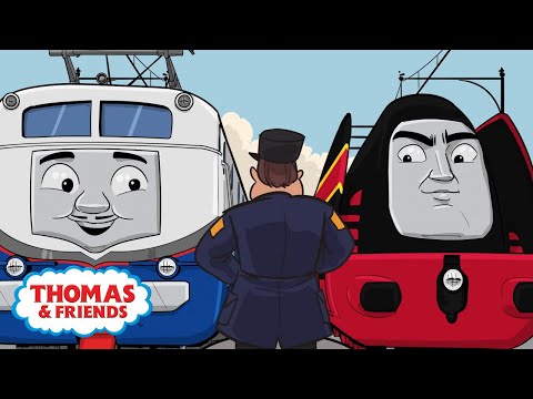Axel Goes to the Mountains | Great Race Friends Near and Far | Thomas & Friends - Kids TV Series, Kingdom Kids Zone - Thomas & Friends