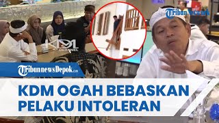 Tegas! Dedi Mulyadi Ogah Bebaskan Pelaku Intoleransi Perusakan Rumah Retret di Sukabumi