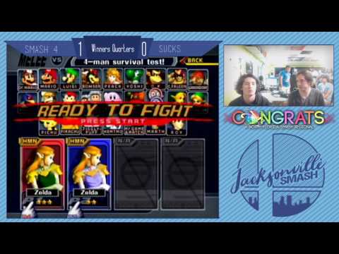 Jax Smash Weekly 3/2 - Sinbad(Sheik) Vs Ajax(Sheik) - Melee Winners Quarters
