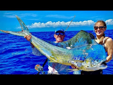 GIANT *DORADO* Catch Clean & Cook Cabo Rojo, Puerto Rico!