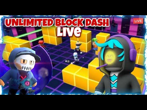 0.59.1v INW SERVER UNLIMITED BLOCK DASH | Stumble Guys Live  #unlimitedblockdash #stumbleguyslive