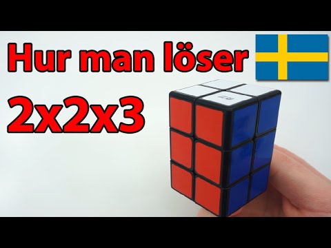 Hur man löser en 2x2x3 Cuboid - Guide