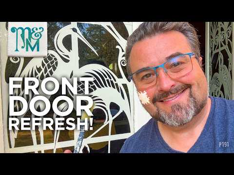 Front Door REFRESH - PLUS DEE! | Manor & Maker