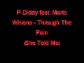 P.Diddy feat. Mario Winans - Through The Pain ...
