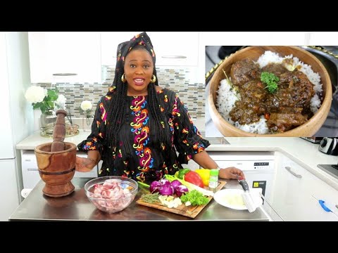 Thiou Curry Yapp||Mouth Watering Oxtail Curry Stew Recipe!|| Gambian Inspired&Carribean Vibe!!