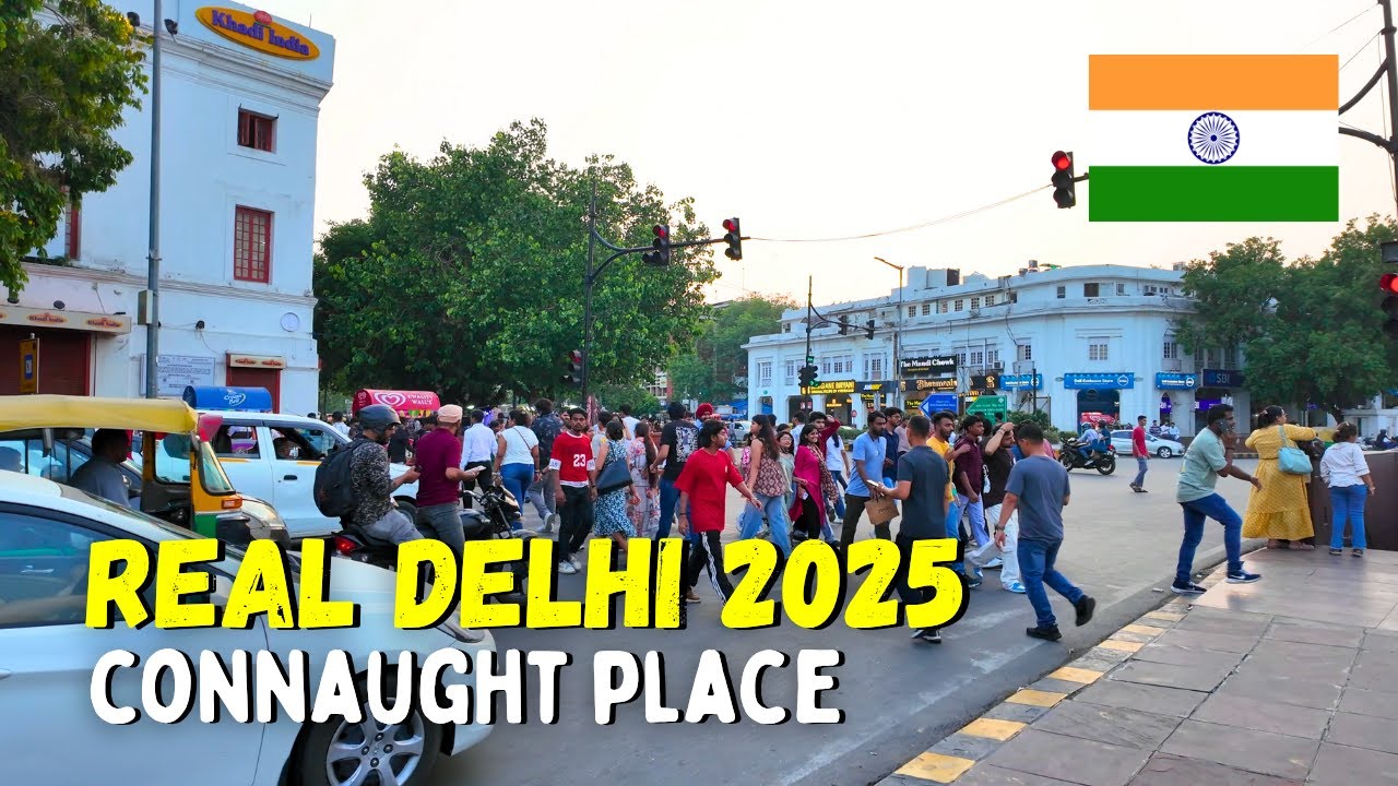 Immersive street-level walking tour through India (Daily Life 24), India, showcasing authentic urban landscapes, local architecture, and the vibrant atmosphere of the city's neighborhoods