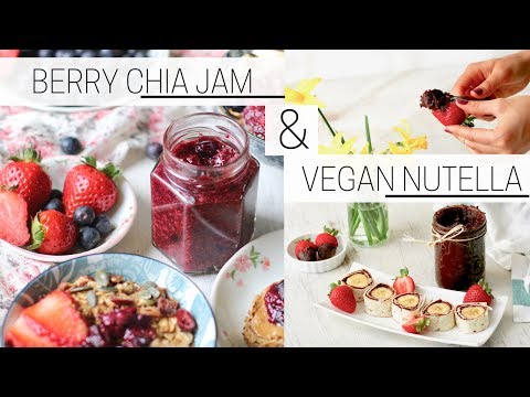 VEGAN NUTELLA & CHIA SEED JAM » easy homemade recipes
