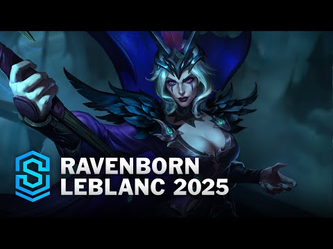 Ravenborn LeBlanc Skin Spotlight - League of Legends