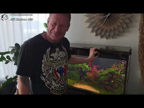 Kompletní přestavba akvária u kamaráda Honzy, aneb v jednoduchosti je síla.