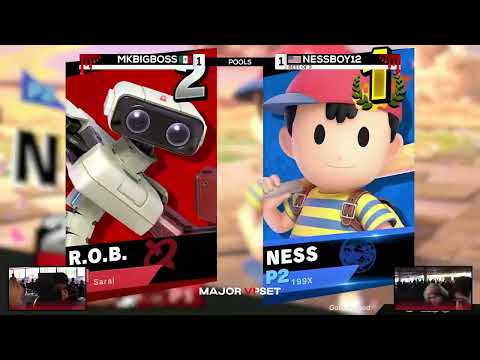 Nessboy12 (Ness) vs MKBigBoss (ROB) - Ultimate Singles Pools - MAJOR UPSET