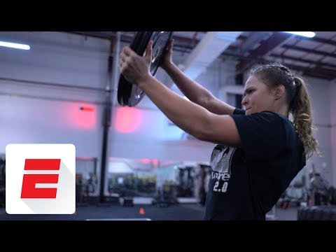 All-access look into Ronda Rousey’s 4-hour workout leading up to WrestleMania 34 | ESPN