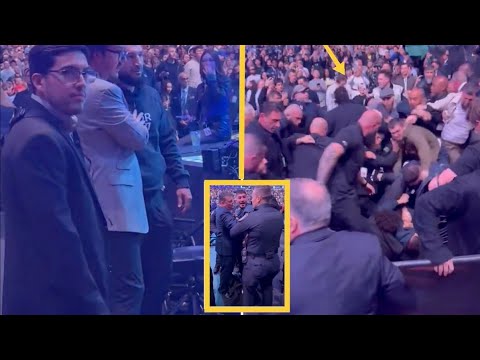 🔥 Dillon Danis CLASHING with Islam Makhachev Team including Abubakar Nurmagomedov in UFC 322 Cage