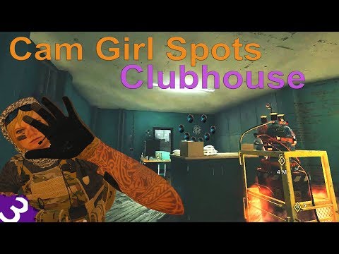 Valkyrie Camera Placements for Clubhouse #2 - Rainbow Six Siege Guide