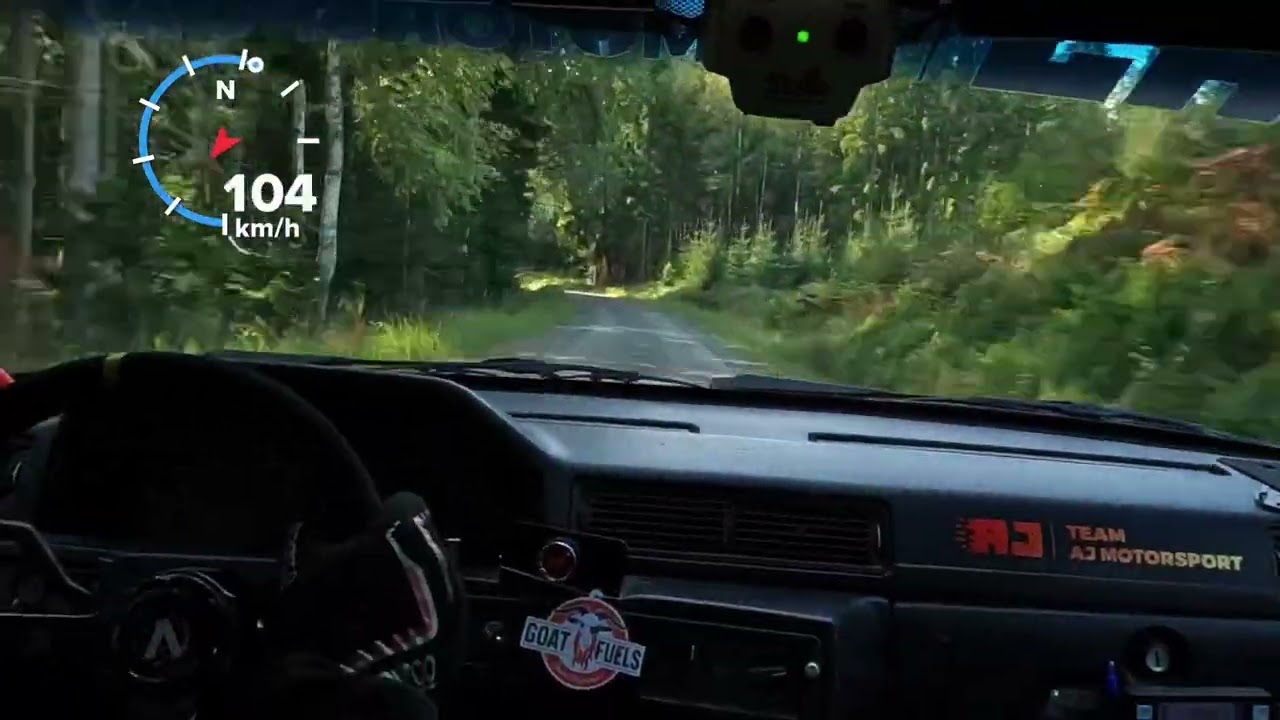 SS1 Dalslandssprinten SSRC 2024 Albin Karlsson & Katharina Magnusson