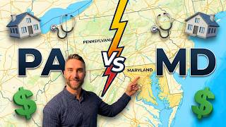 Retiring in Pennsylvania vs Maryland? (Taxes, Cost of Living &amp; Healthcare)